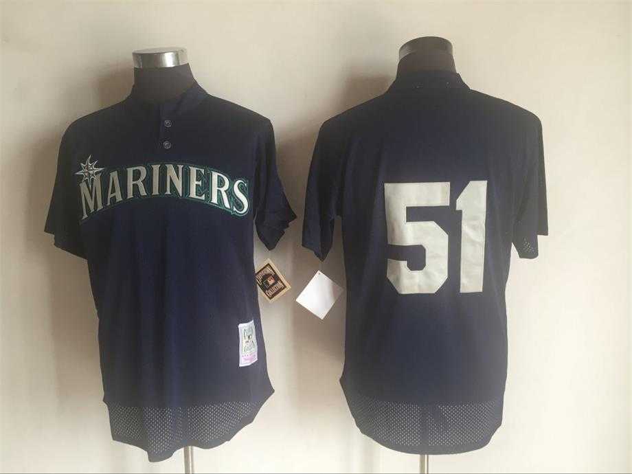 Seattle Mariners #51 Randy Johnson Navy Blue Mitchell And Ness Throwback Pullover Stitched Jersey,We sell and wholesale Seattle Mariners #51 Randy Johnson Navy Blue Mitchell And Ness Throwback Pullover Stitched Jersey on line form chian!